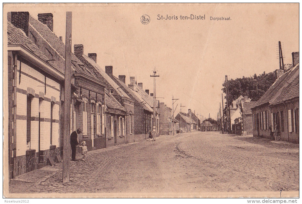 SINT-JOORIS / SINT-JORIS TEN DISTEL : Dorpstraat - Beernem