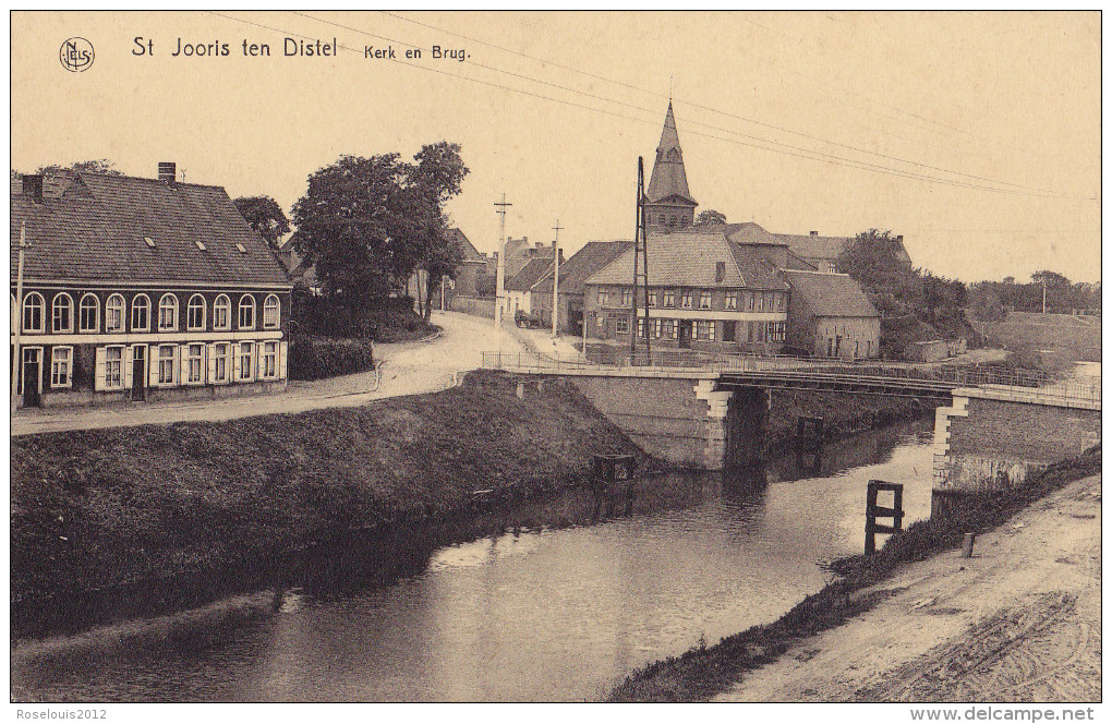 SINT-JOORIS / SINT-JORIS TEN DISTEL : Kerk En Brug - Beernem