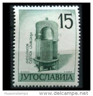 YUGOSLAVIA 1960 - Scott# 582 Nuclear Energy 15d LH (XE901) - Ungebraucht