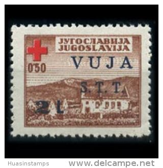 YUGOSLAVIA-TRIESTE 1948 - Scott# RA1 Ruined Dwellings Opt. Set Of 1 LH (XL079) - Yugoslavian Occ.: Trieste