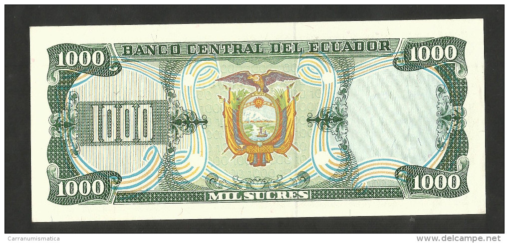 [NC] ECUADOR - BANCO CENTRAL Del ECUADOR - 1000 SUCRES (1986) - Ecuador