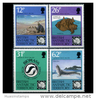 BR.ANTARCTIC TERR. 1991 - Scott# 180-3 Antarctic Treaty Set Of 4 MNH (XB544) - Unused Stamps