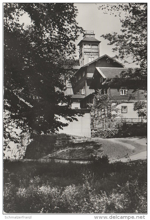 AK Grosser Winterberg Gasthof Baude Turm Sächsische Schweiz Bei Schmilka Bad Schandau Hinterhermsdorf Lichtenhain DDR - Schmilka