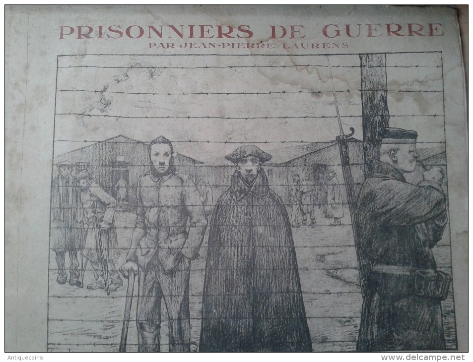 LA GRANDE GUERRE (14/18) : PRISONNIERS DE GUERRE PAR JEAN-PIERRE LAURENS - Documents Historiques