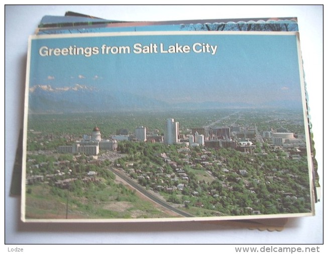 America USA UT Salt Lake City Greetings - Salt Lake City