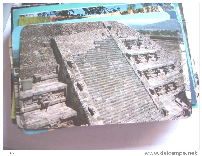 Mexico El Templo De Quetzalcoatl - Mexico