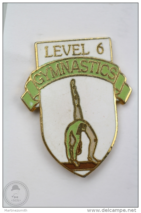 Level 6 Gymnastics  - Pin Badge #PLS - Gimnasia