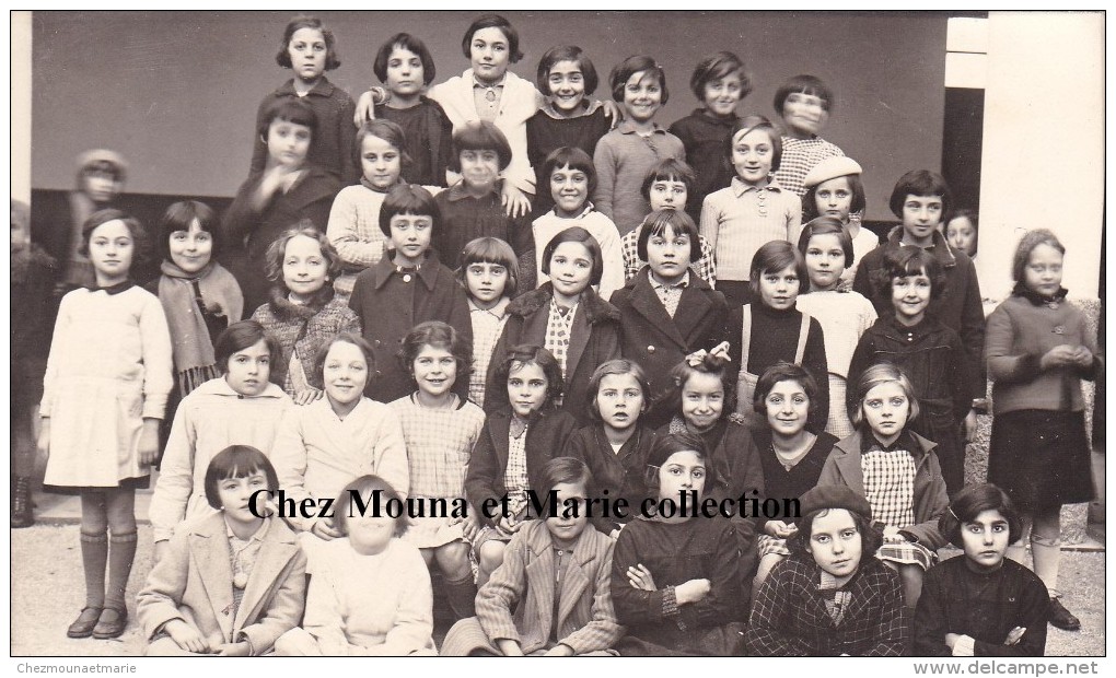 CPA PHOTO DE CLASSE FILLES 672 - Ecoles