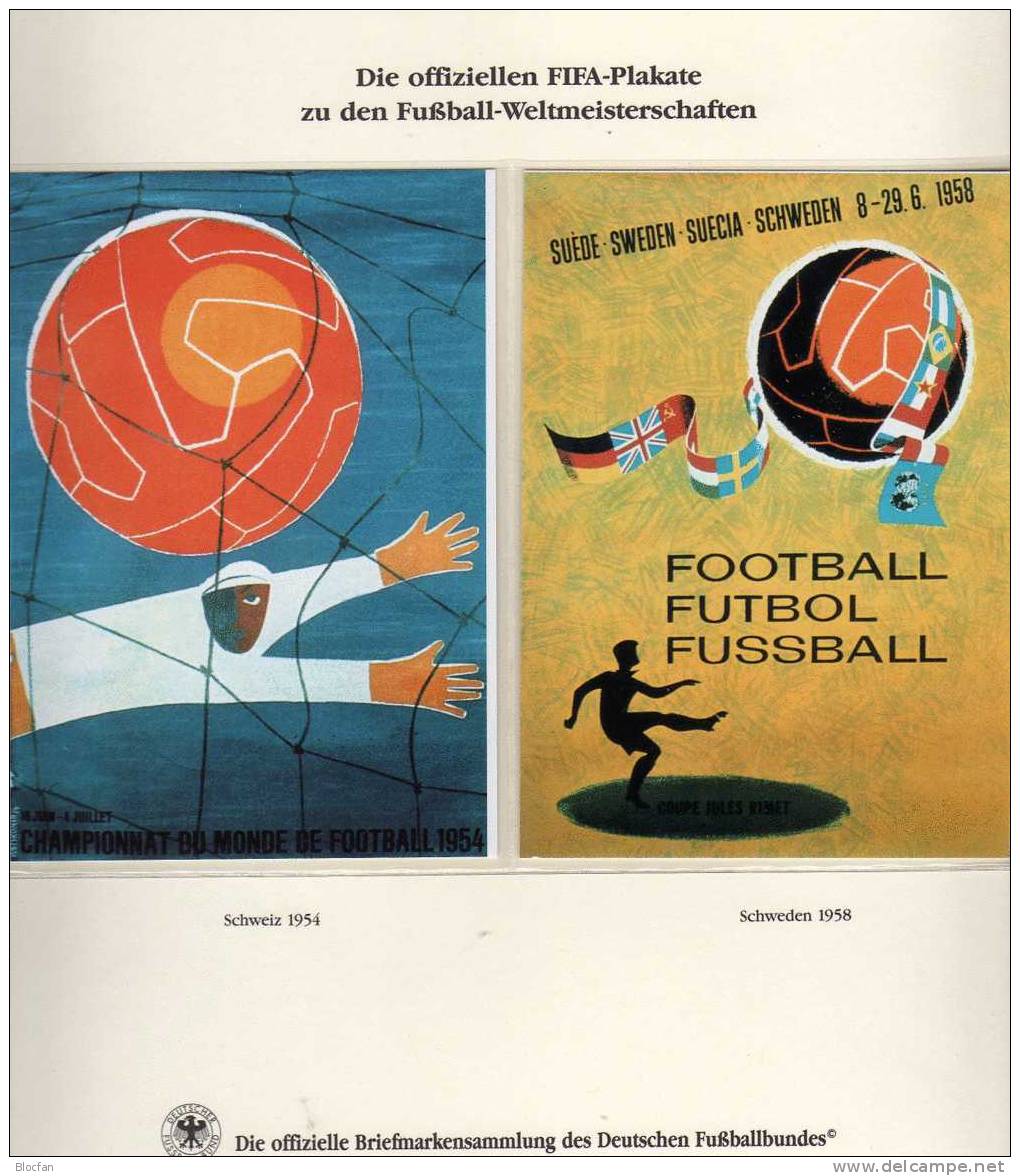 Fussball WM Historie 1958 Schweden Karte ** 8€ Plakat Der FIFA Zum Championat 1958 Card Of Soccer Championat In Sverige - Abarten Und Kuriositäten