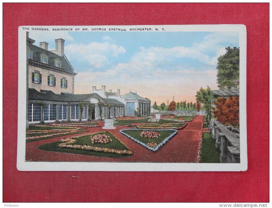 - New York> Rochester  Residence George Eastman   Gardens    Ref 1422 - Rochester