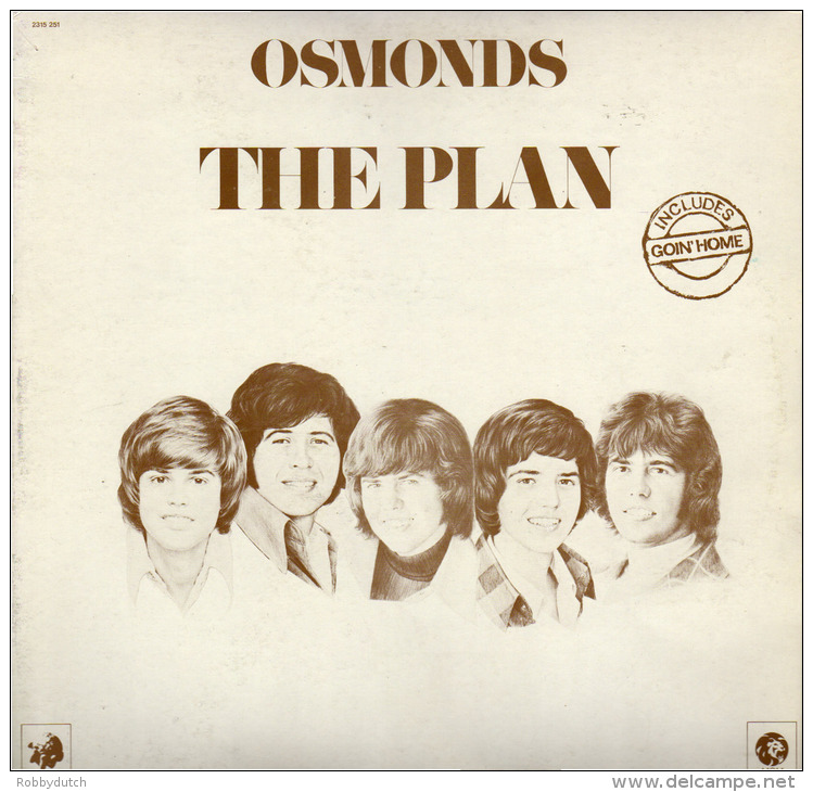 * LP *  OSMONDS - THE PLAN (Germany 1973 EX!!!) - Rock