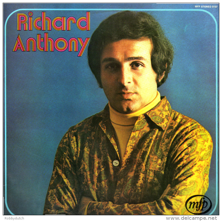 * LP *  RICHARD ANTHONY - SAME (avec Languette) - Andere - Franstalig