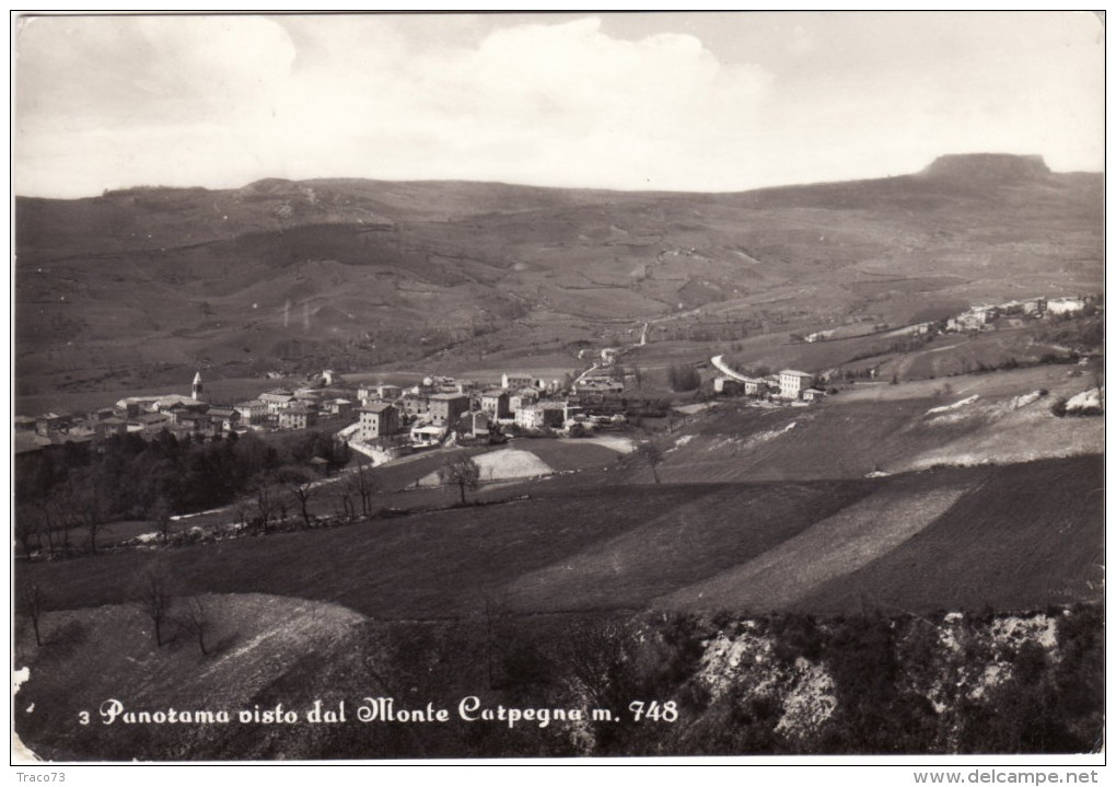 CARPEGNA  /   Panorama _ Viaggiata - Ancona