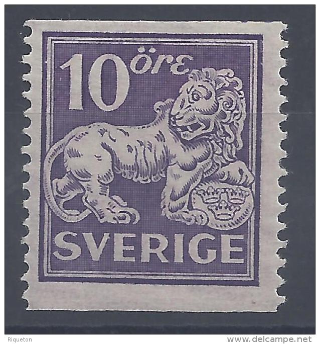 SUEDE -  1925-26 -    N° 195 B -  DENTELE 13 VERTICAL -  X - B - - Unused Stamps