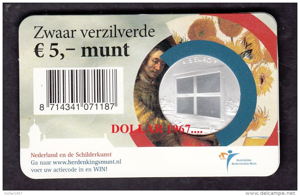 NETHERLANDS-Pays-Bas- Nederland * 5 Euro 2011  In Blister.(Schilderkunst) - Netherlands