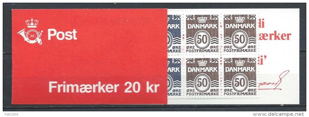 Danemark 1985 Carnet Distributeur Neuf C 826 (II) Reine Margrethe H30 - Carnets