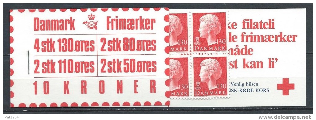 Danemark 1979 Carnet Distributeur Neuf C 683 Reine Margrethe H21 - Carnets