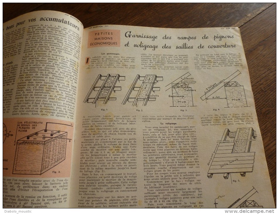 Rare ALBUM de 16 revues RUSTICA année 1957, Etat superbe