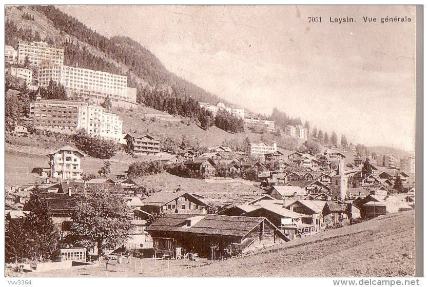 LEYSIN: Vue Générale - Leysin