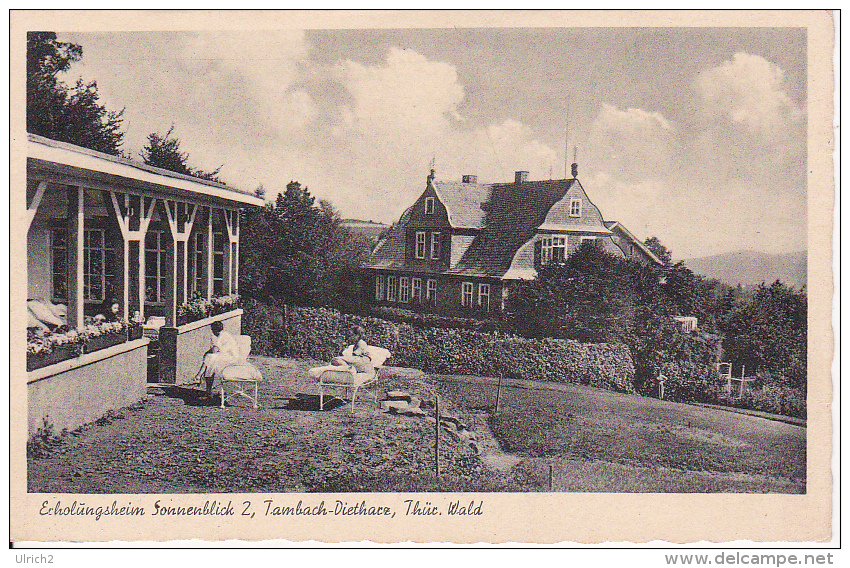 AK Tambach-Dietharz - Erholungsheim Sonnenblick 2  (7419) - Tambach-Dietharz