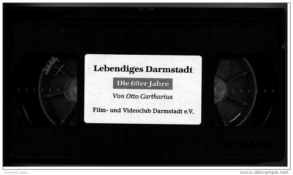 VHS  Video-Film  ,  Lebendiges Darmstadt  -  Die 1960er Jahre - Storia