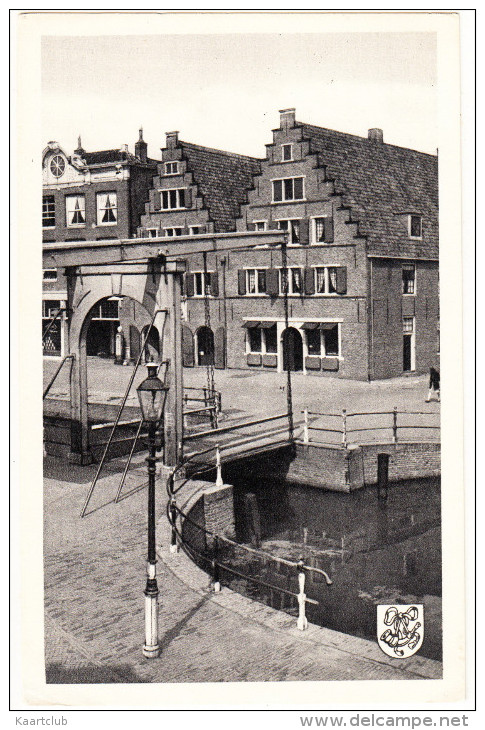 Hoorn - Baanbrug: Onder De Boompjes, Pakhuizen Voorm. Oost-Ind. Compagnie  -   Noord-Holland / Nederland - Hoorn