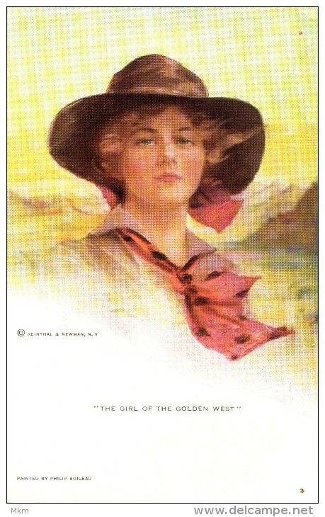 The Girl Of The Golden West - Boileau, Philip