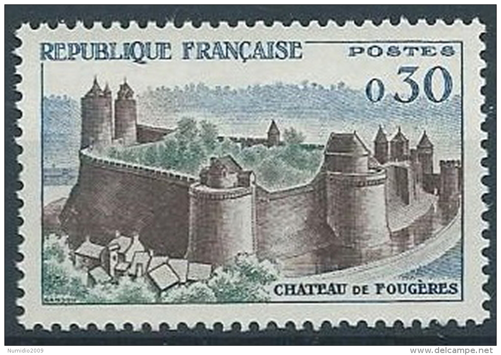 1960 FRANCIA TURISTICA 30 CENT MNH ** - EDF229 - Nuovi