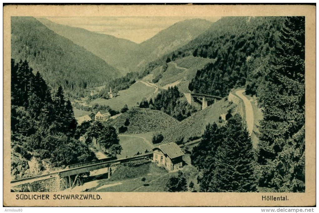 N°173 MM SUDLICHER SCHWARZWALD  HOLLENTAL - Höllental