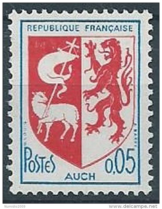 1966 FRANCIA STEMMI DI CITTA 5 CENT MNH ** - EDF239 - 1941-66 Coat Of Arms And Heraldry