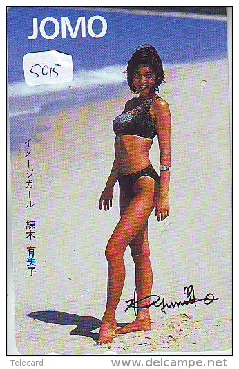 Télécarte Japon EROTIQUE *  ACTRESS   (5015) EROTIC * JAPAN * JOMO * PHONECARD EROTIK * BIKINI GIRL FEMME SEXY LADY - Moda