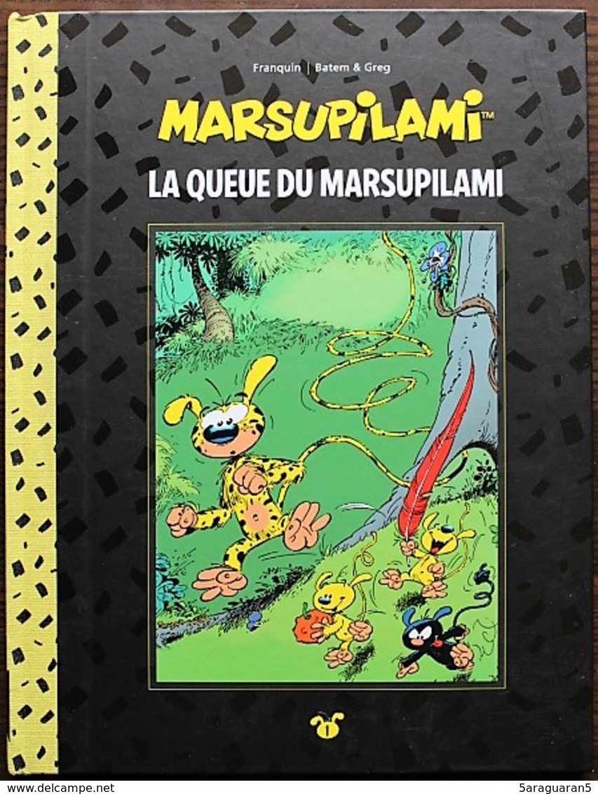 BD MARSUPILAMI - 1 - La Queue Du Marsupilami - Rééd. Hachette 2013 - Marsupilami