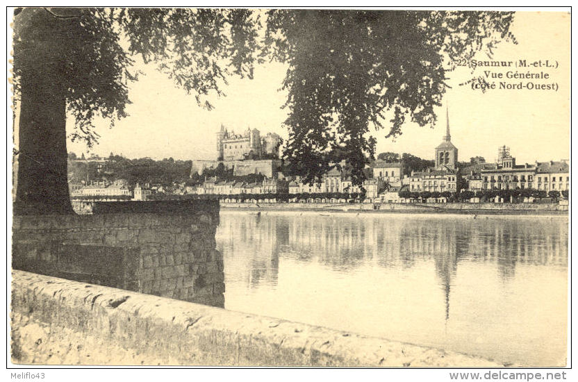 49/CPA - Saumur - Vue Générale - Saumur