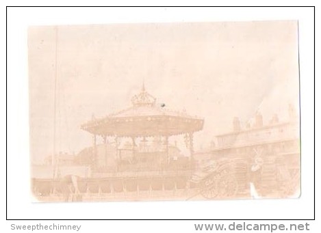 Clacton On Sea Small Photo Dated On Back August 1906 Of The Bandstand Music Theme ESSEX NOT A POSTCARD MUSICAL - Clacton On Sea