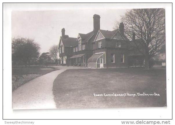 RP CLACTON ON SEA Convalescent Home  Essex 1930'S PHOTO CARD PPC - Clacton On Sea