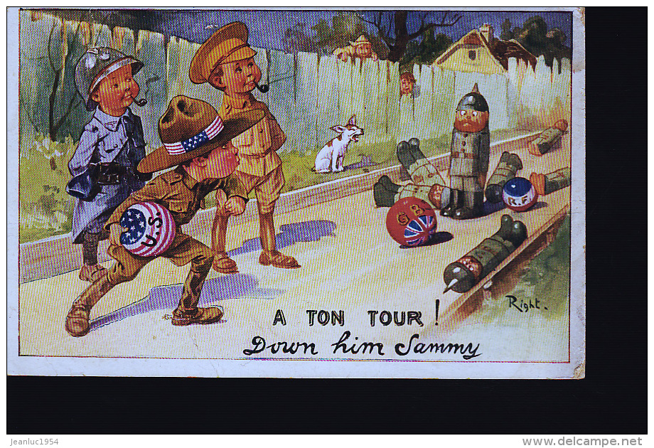 ENFANTS JEUX DE QUILLES MILITAIRE A TON TOUR - Cartes Humoristiques