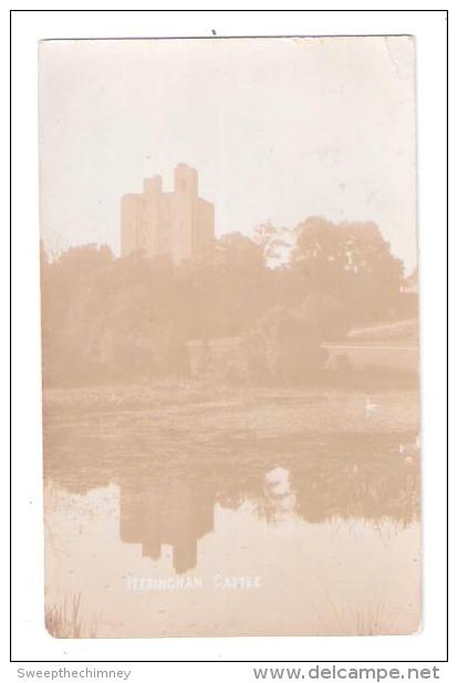 RP Castle Hedingham Essex USED 1909 Nr BELCHAMP WALTER  & Ridgewell SENT TO GRAYS ESSEX - Other & Unclassified