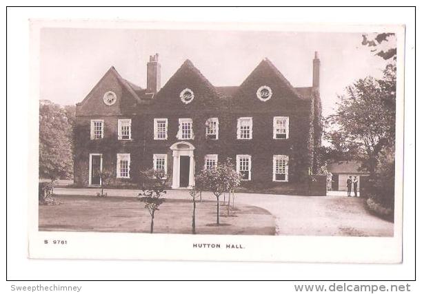 RP HUTTON HALL HUTTON VILLAGE HUTTON BRENTWOOD ESSEX COUNTRY HOUSE STATELY HOME - Autres & Non Classés