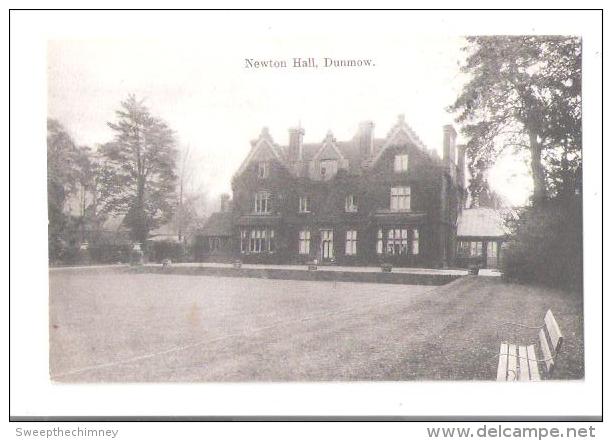 Newton Hall Dunmow ESSEX COUNTRY HOUSE STATELY HOME UNUSED - Autres & Non Classés