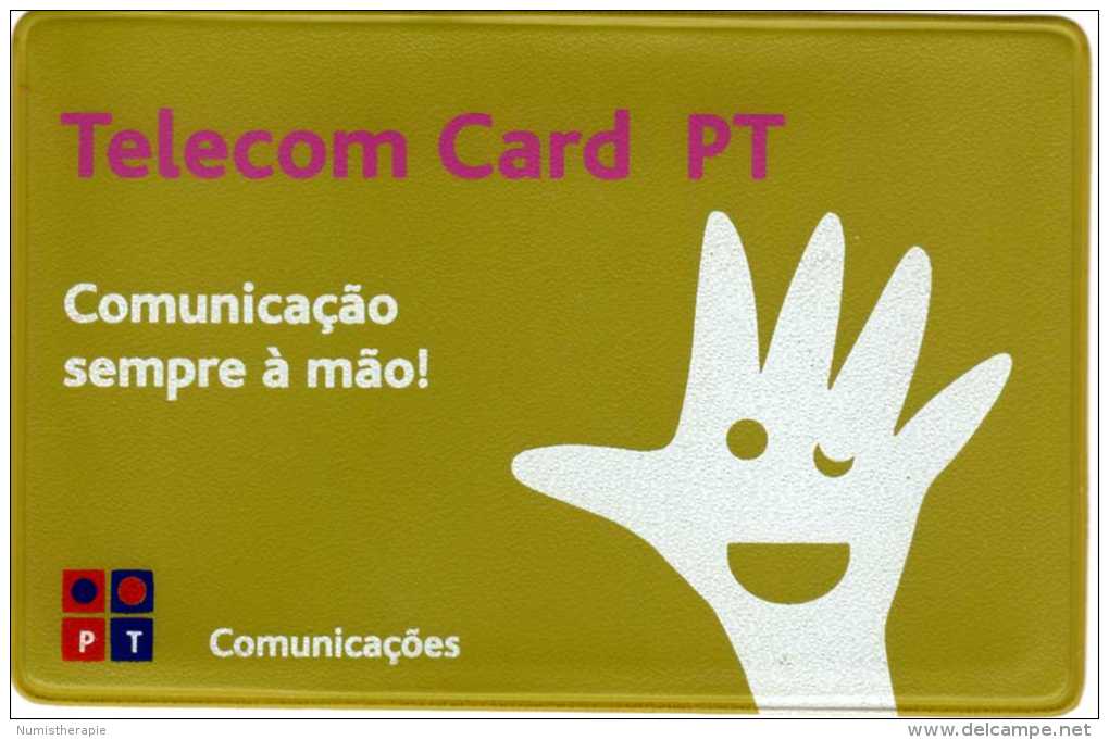 Portugal : Pochette Plastique : Telecom Card PT - Material