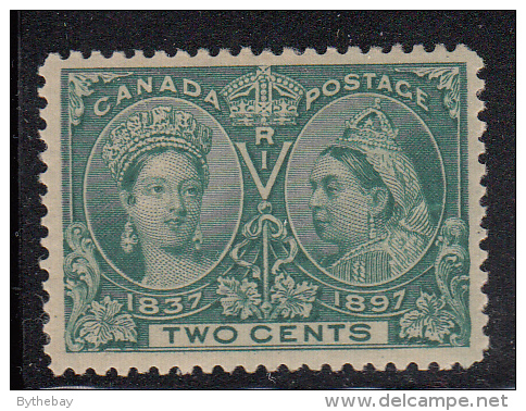 Canada MH Scott #52 2c Victoria Jubilee - Album Adherence - Unused Stamps