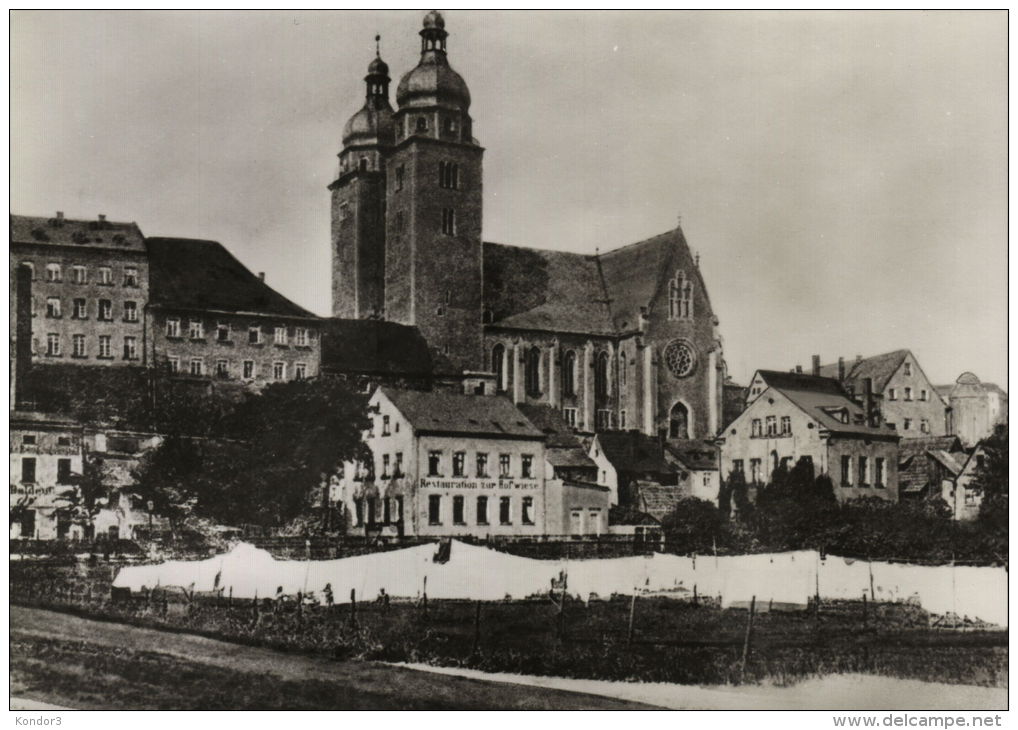 Plauen Im Vogtland. Blick Von Der Hofwiese - Plauen