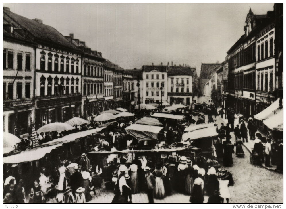 Plauen Im Vogtland. Der Klostermarkt Um 1900 - Plauen