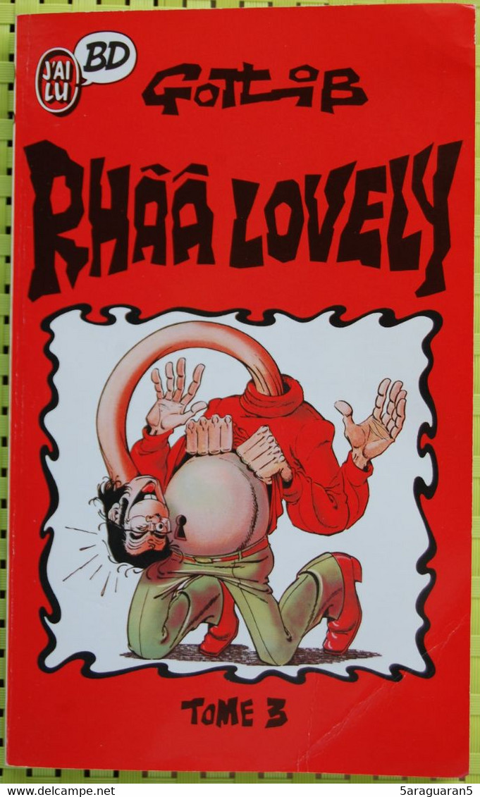 BD RHAA LOVELY (GOTLIB) - 3 - Livre De Poche 1997 - Gotlib