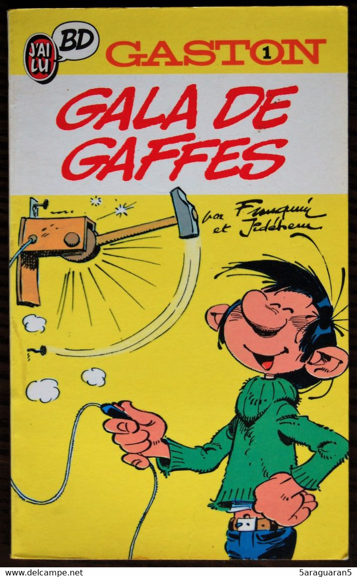 BD GASTON - 1 - Gala De Gaffes - Livre De Poche 1987 - Gaston
