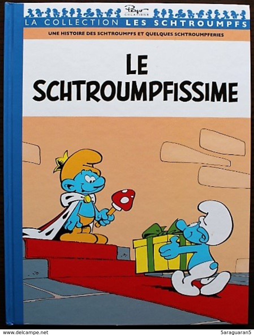 BD LES SCHTROUMPFS - 2 - Le Schtroumpfissime - Rééd. 2012 Télé 7 Jours - Schtroumpfs, Les - Los Pitufos