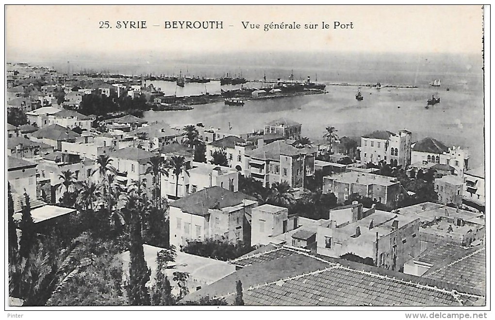 SYRIE - BEYROUTH - Vue Générale Sur Le Port - Liban