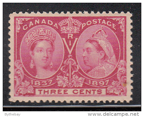 Canada MNH Scott #53 3c Victoria Jubilee - Neufs