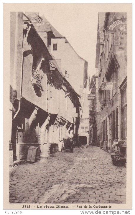 Cp , 22 , DINAN , Le Vieux Dinan , Rue De La Cordonnerie - Dinan