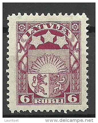 LETTLAND Latvia Lettonia 1922 Michel 82 * - Lettonie